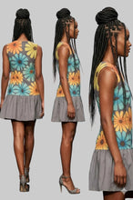 Load image into Gallery viewer, Daisy Drop-Waist Sleeveless Ruffle Hem Dress