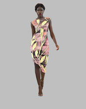 Load image into Gallery viewer, Rose Gold Sunrise Asymmetric Dress