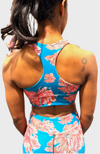 Load image into Gallery viewer, Peonies High Waist Pocket Leggings