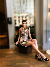 Load image into Gallery viewer, Rose Gold Sunrise Asymmetric Dress