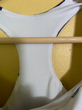 Load image into Gallery viewer, Blue Cornflower High Waist Leggings and Longline Bra Top