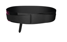 Load image into Gallery viewer, Belt: Pink Floral Leather Wrap Belt