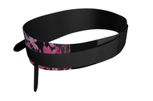 Load image into Gallery viewer, Belt: Pink Floral Leather Wrap Belt
