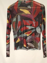 Load image into Gallery viewer, Burnished Leaf Mesh Top with Cami