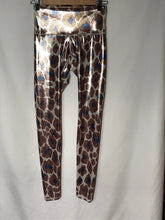 Load image into Gallery viewer, Leopard Print Designer Foil Leggings