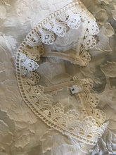 Load image into Gallery viewer, Rose White Embossed Angel Sleeve Top