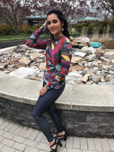 Load image into Gallery viewer, Burnished Leaf Mesh Top with Cami