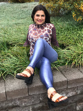 Load image into Gallery viewer, Leopard Mesh Top with Cami