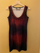 Load image into Gallery viewer, Jeweled Sunset Ombre Bodycon Dress
