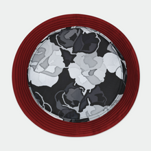 Load image into Gallery viewer, Hat: Roses and Merlot Flat Top Bucket Style