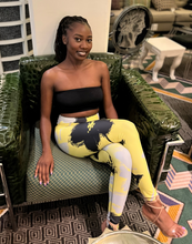 Load image into Gallery viewer, Sunshine Floral High Waist Pocket Leggings