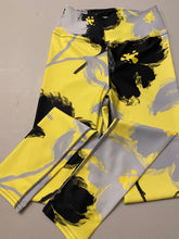 Load image into Gallery viewer, Sunshine Floral High Waist Pocket Leggings