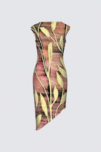 Load image into Gallery viewer, Rose Gold Sunrise Asymmetric Dress
