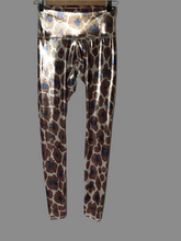 Load image into Gallery viewer, Leopard Print Designer Foil Leggings
