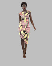 Load image into Gallery viewer, Rose Gold Sunrise Asymmetric Dress
