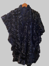Load image into Gallery viewer, Faux Fur Sequined Shawl Wrap
