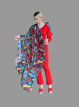 Load image into Gallery viewer, Scarlet One Shoulder Jumpsuit with Scarf
