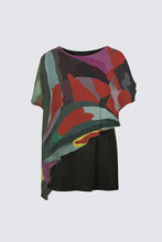 Load image into Gallery viewer, Burnished Leaf Cape Tunic Top
