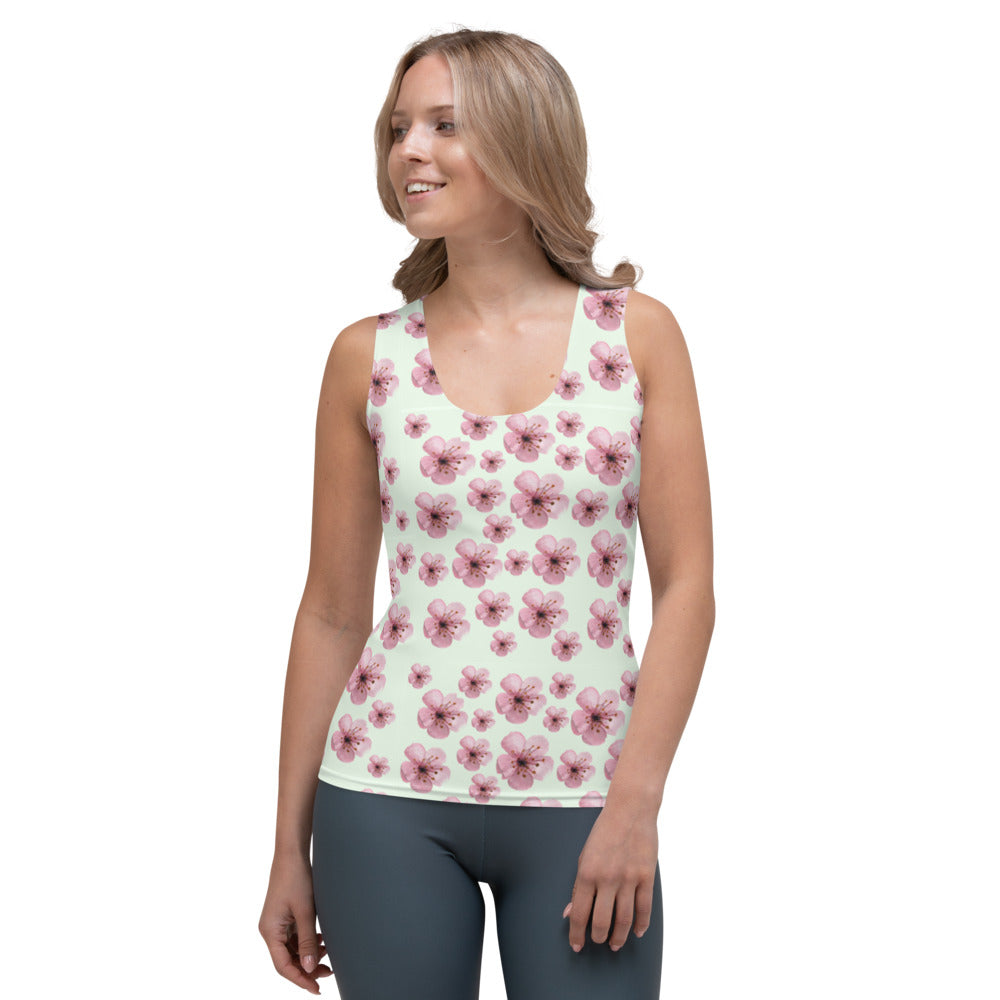 Sublimation Cut & Sew Tank Top - Inner Be Leaf